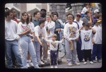 1993 Homecoming Parade attendees
